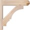 Ekena Millwork Balboa Smooth Craftsman Outlooker, Douglas Fir, 5 1/2"W x 20"D x 20"H OUT06X20X20BOA04SDF - alternate 4